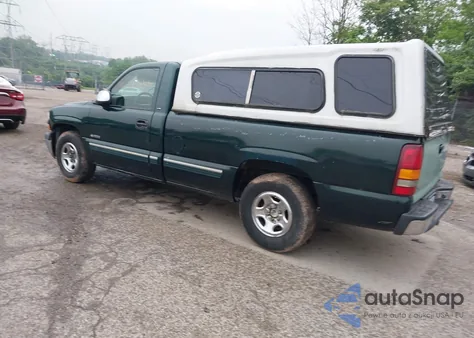 2002 Chevrolet Silverado 1500 Ls из США, поврежденный, VIN 1GCEC14V22Z254803